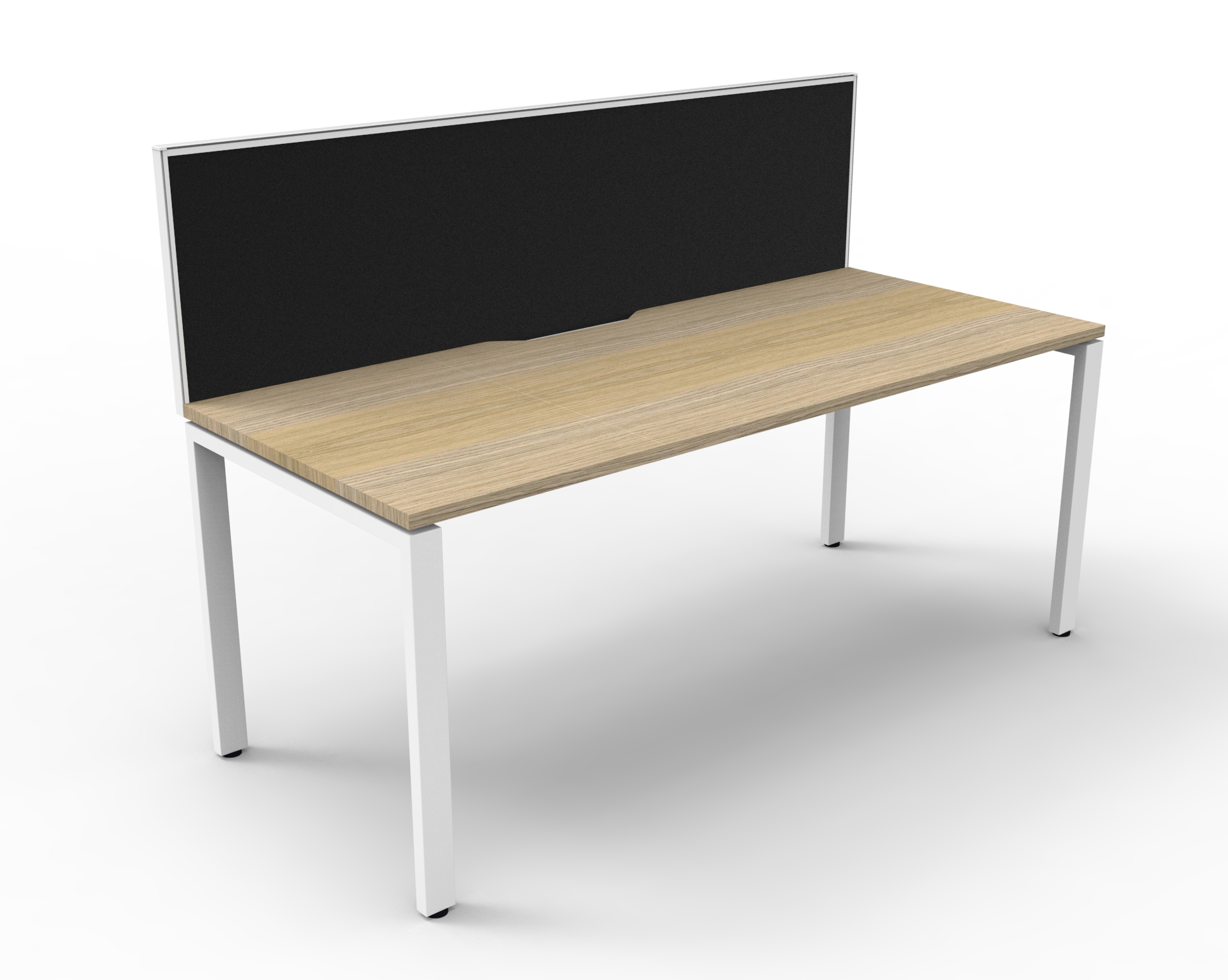 Profile 1 Person Workstation - with Screen